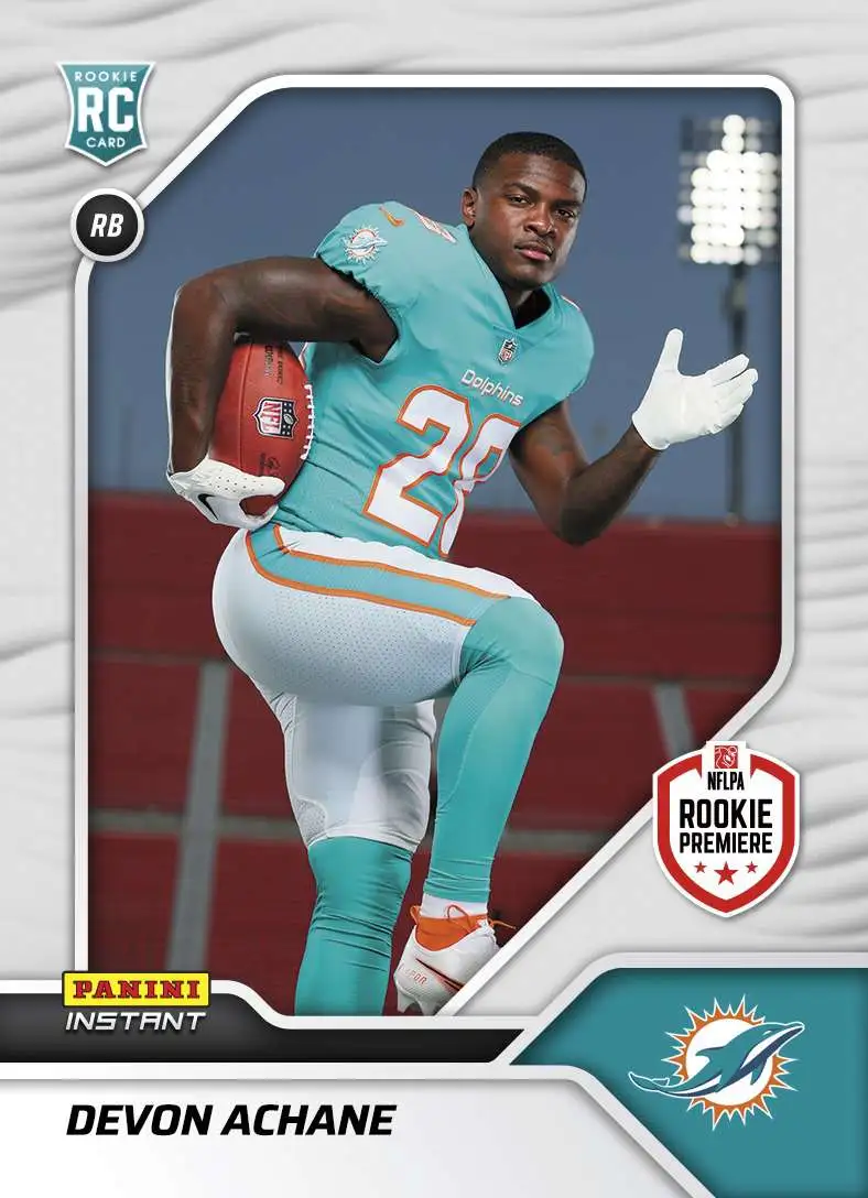 NFL Miami Dolphins 2023 Instant RPS First Look Football Devon Achane #26 [Rookie Card]