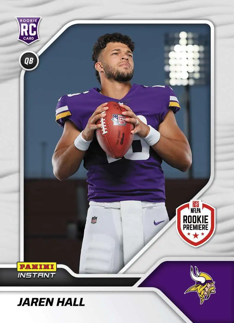 NFL Minnesota Vikings 2023 Instant RPS First Look Football Jaren Hall #39 [Rookie Card]