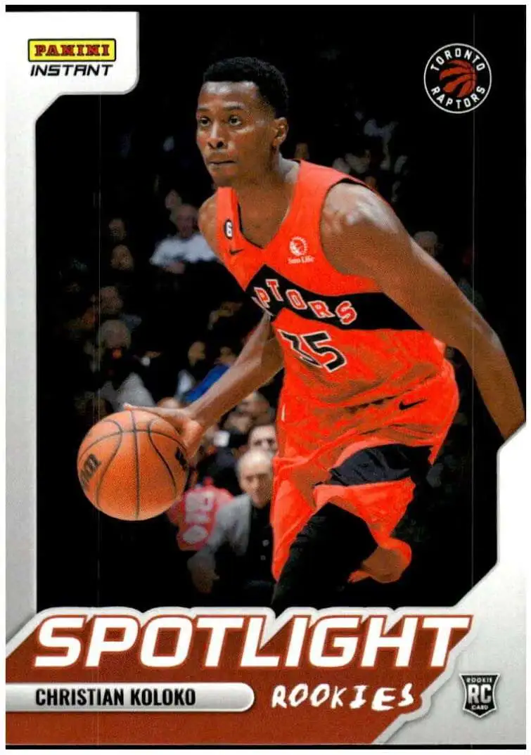 NBA 2022-23 Instant Spotlight Basketball Christian Koloko #33 [Rookie]