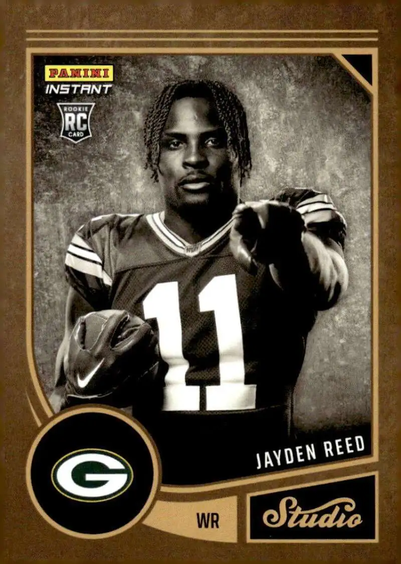 NFL 2023 Instant Studio Football Jayden Reed #25 [Rookie]