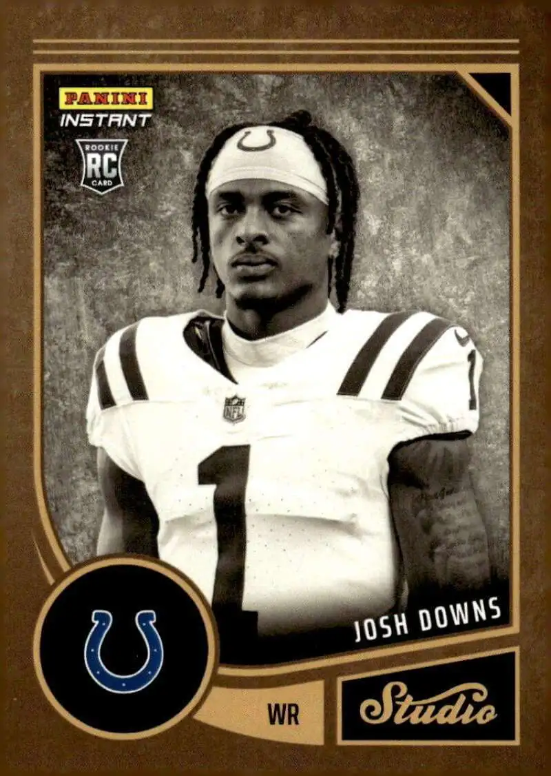 NFL 2023 Instant Studio Football Josh Downs #24 [Rookie]