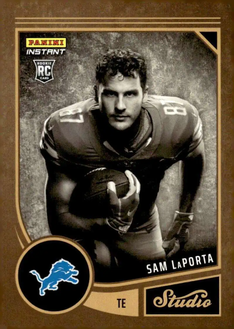 NFL 2023 Instant Studio Football Sam LaPorta #21 [Rookie]