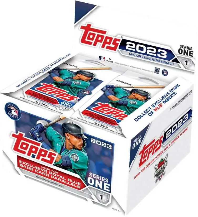 MLB Topps 2023 Series 1 Baseball Trading Card RETAIL Box [24 Packs]