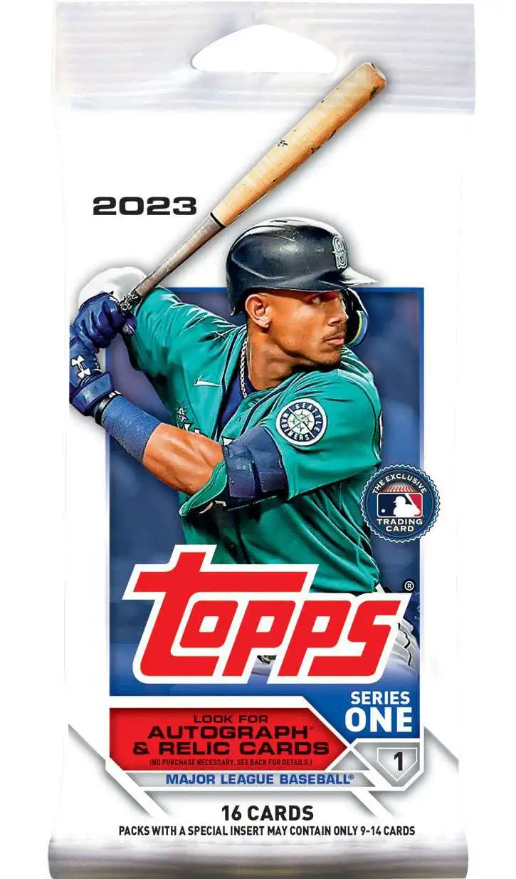 MLB Topps 2023 Series 1 Baseball Trading Card RETAIL Pack [16 Cards]