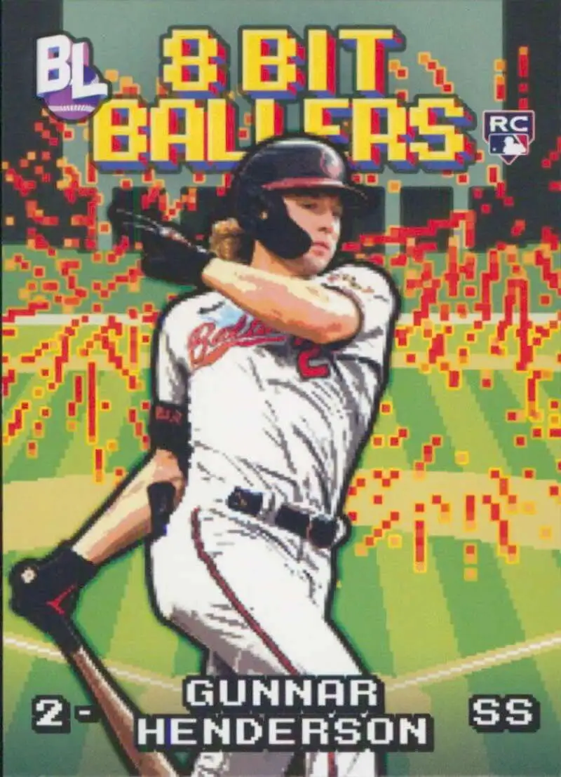 MLB 2023 Topps Big League Baseball 8 Bit Ballers Gunnar Henderson #8B-9 [Rookie]