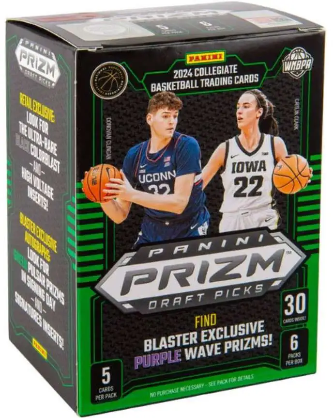 NBA Panini 2024-25 Prizm Draft Picks Basketball Trading Card BLASTER Box [6 Packs]