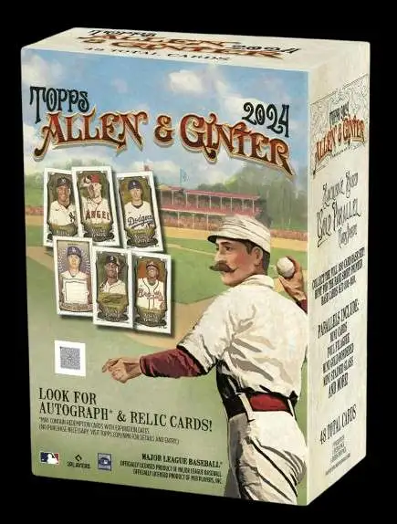 MLB Topps 2024 Allen & Ginter Baseball Trading Card BLASTER Box [7 Packs + Extra Pack]