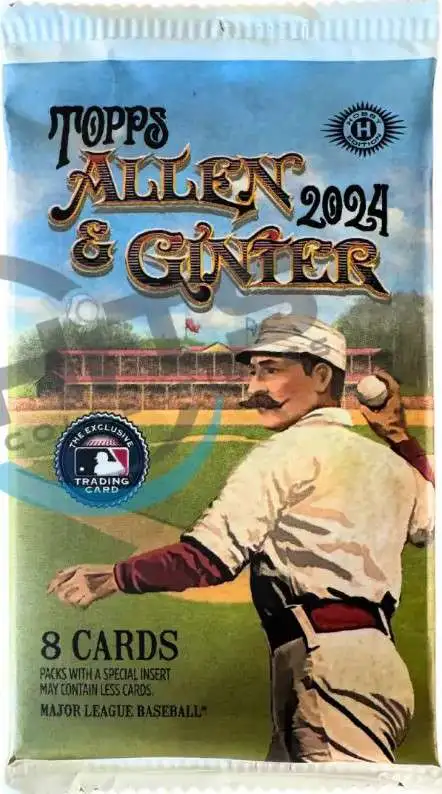 MLB Topps 2024 Allen & Ginter Baseball Trading Card HOBBY Pack [8 Cards]