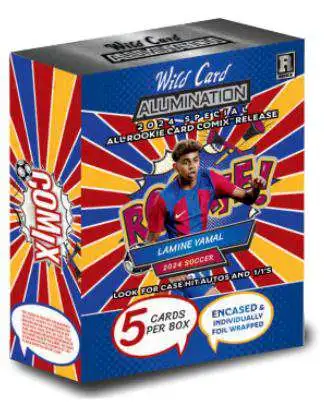 Soccer Alumination 2024 Comix Lamine Yamal Rookie Edition Box [5 Cards]