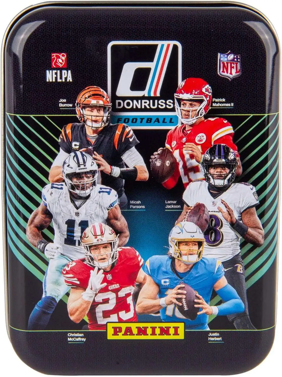 NFL Panini 2024 Donruss Football Trading Card Tin [EMPTY]