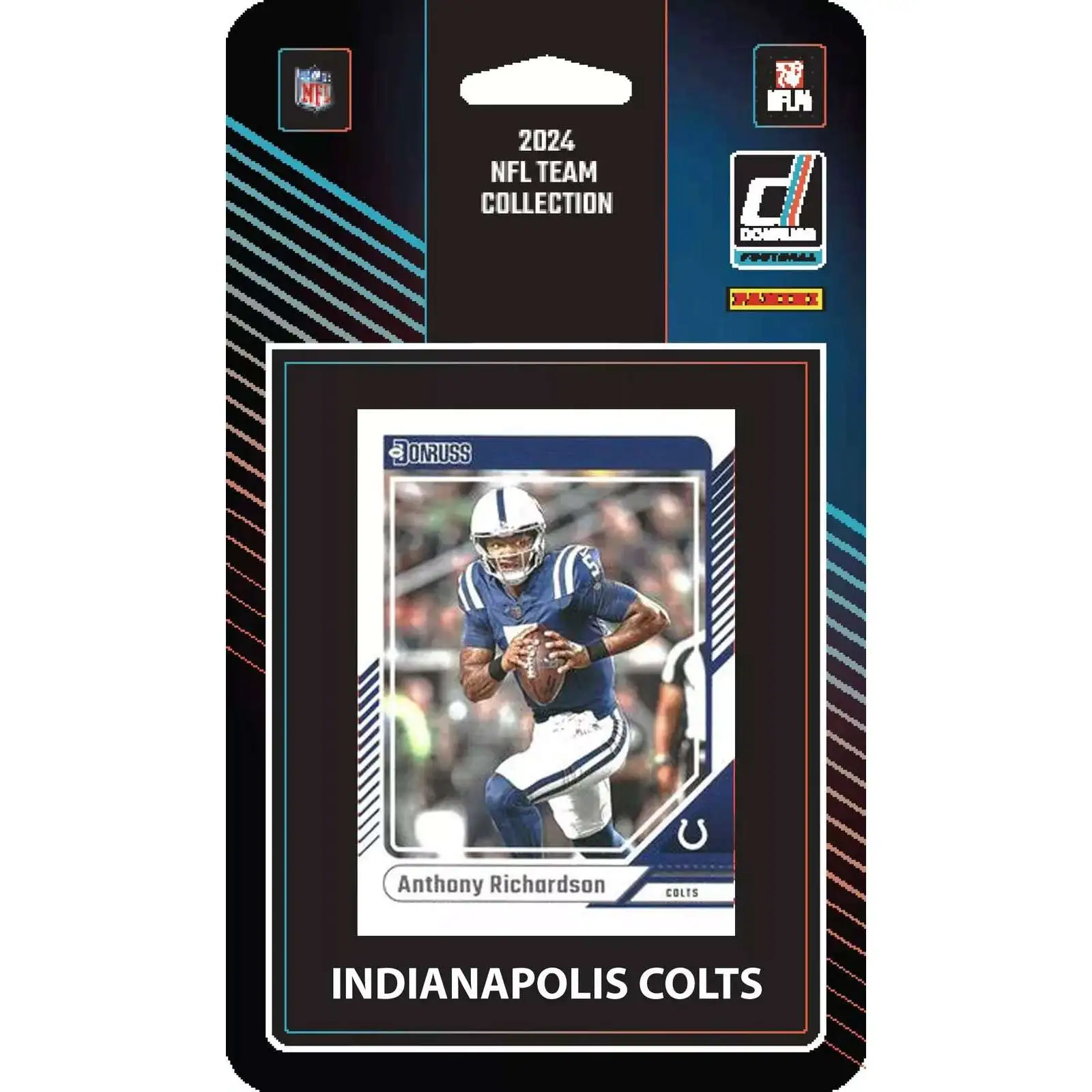 NFL Indianapolis Colts 2024 Donruss Football Trading Card Team Set