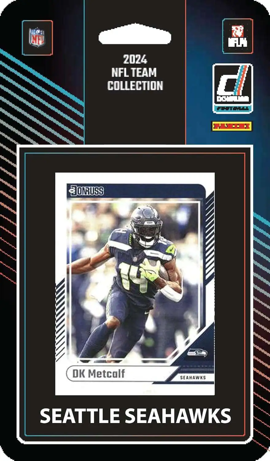 NFL Seattle Seahawks 2024 Donruss Football Trading Card Team Set