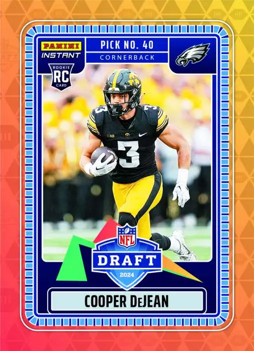 Nfl 2024 Instant Draft Night Football Single Card Cooper Dejean Nfldn