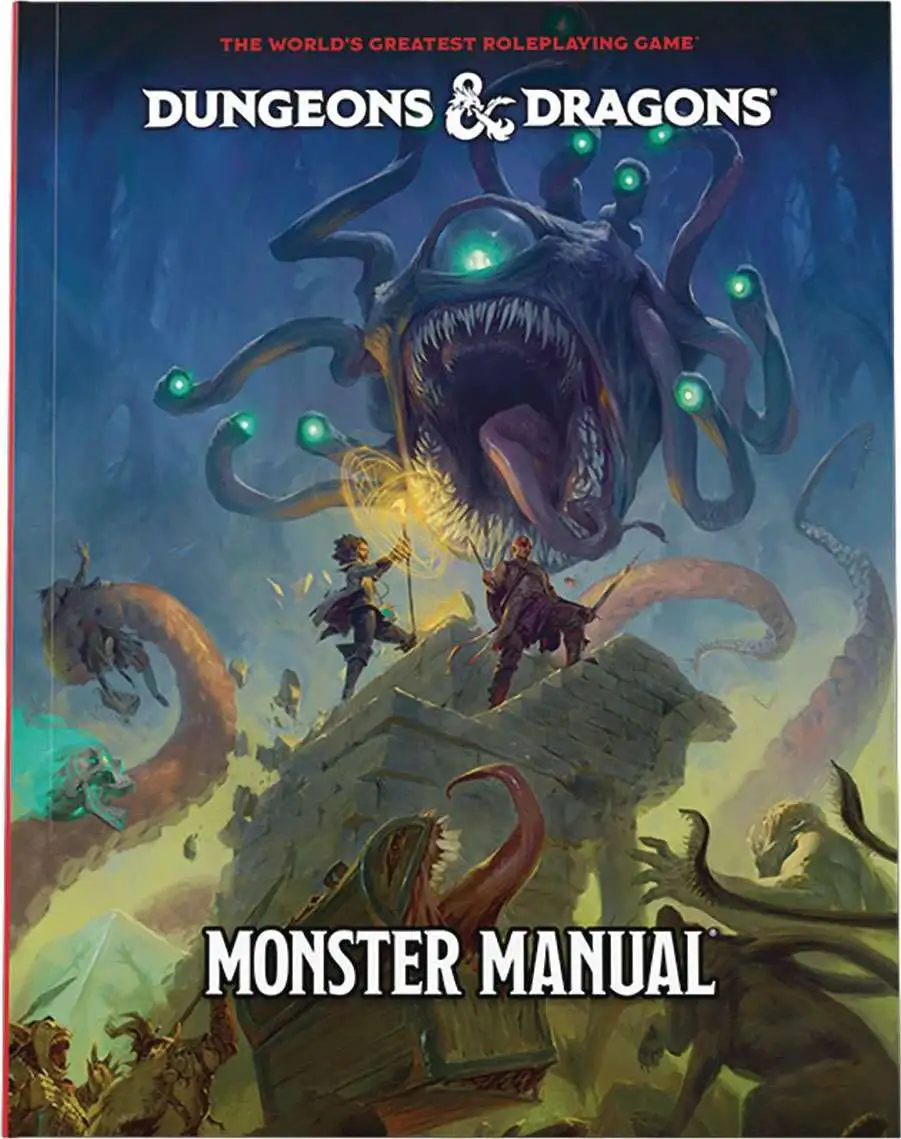 Dungeons & Dragons 2024 Edition Monster Manual Hardcover Roleplaying Book [Standard Cover] (Pre-Order ships February)