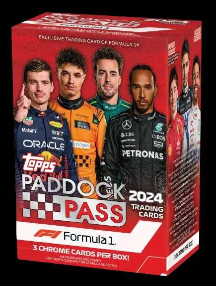 Formula 1 Topps 2024 Paddock Pass Trading Card BLASTER Box [6 Packs]