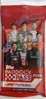 Formula 1 Topps 2024 Paddock Pass Trading Card HOBBY Pack [8 Cards]
