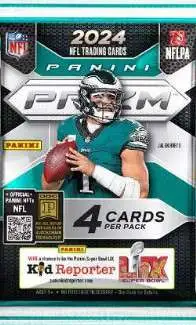 NFL Panini 2024 Prizm Football Trading Card BLASTER Pack [4 Cards]
