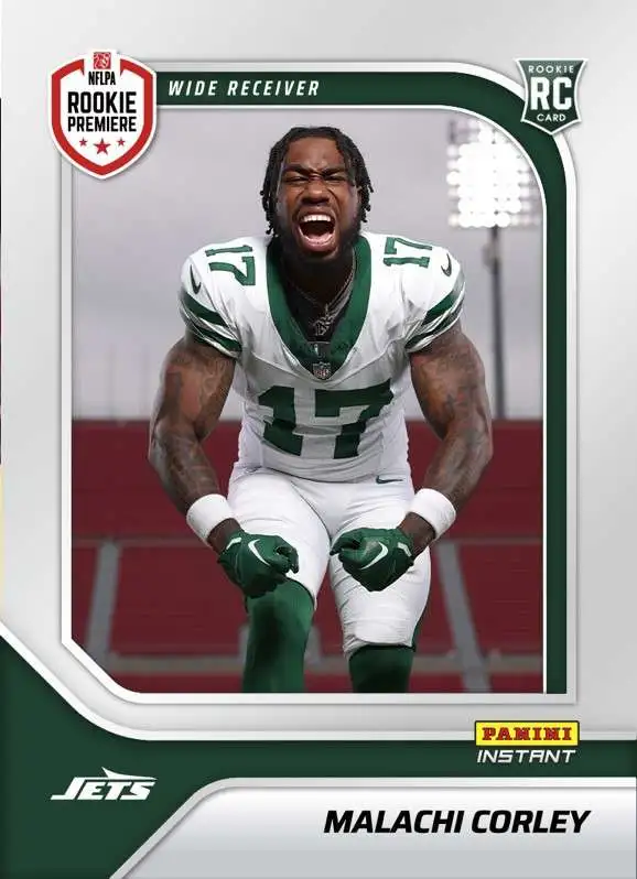 NFL 2024 Instant RPS First Look Football Malachi Corley RPSFL-21 [Rookie]