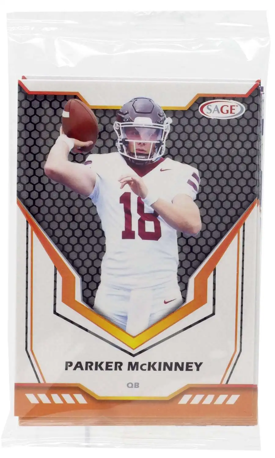 NFL Sage Collectibles 2024 Hit Premier Draft Football Complete Trading Card MEGA Box Pack