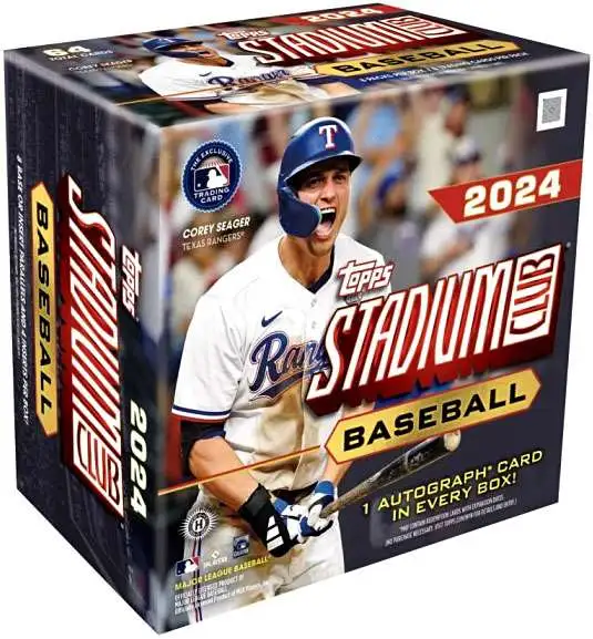 MLB Topps 2024 Stadium Club Baseball Trading Card HOBBY Compact Box [8 Packs]