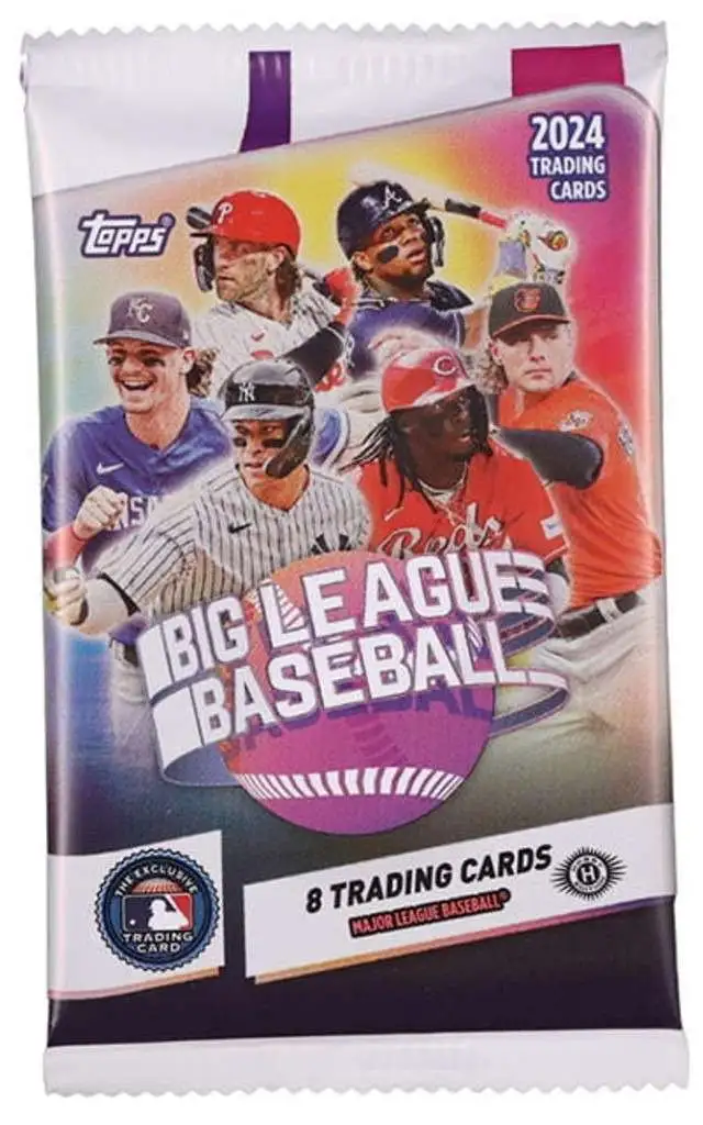 MLB Topps 2024 Big League Baseball Trading Card BLASTER Pack [8 Cards per Pack]