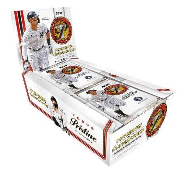 MILB 2024 Topps Pristine Trading Card HOBBY Box [2 Autographs + 1 Encases Autograph Per Box]
