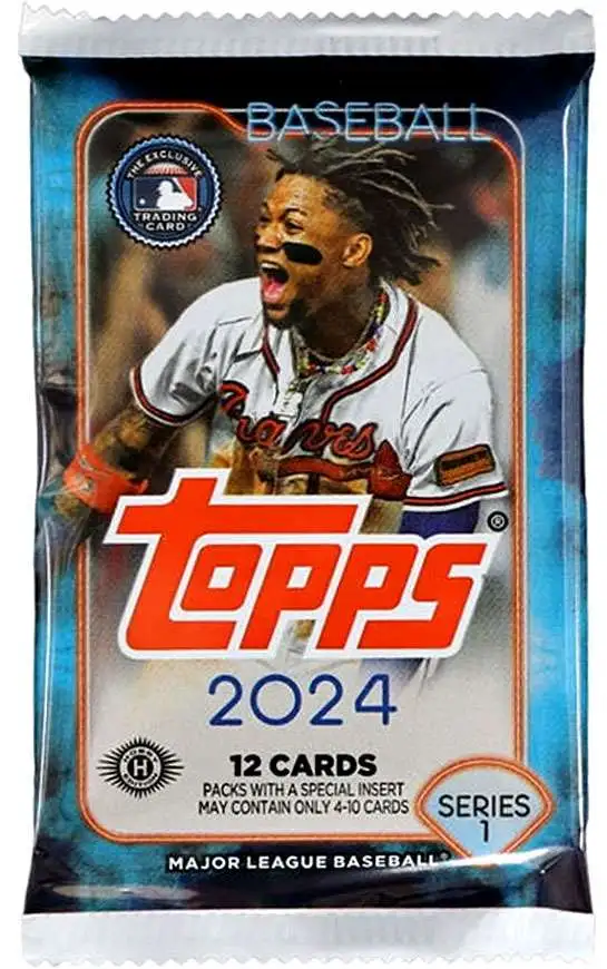 MLB Topps 2024 Series 1 Baseball Trading Card HOBBY Pack [12 Cards]