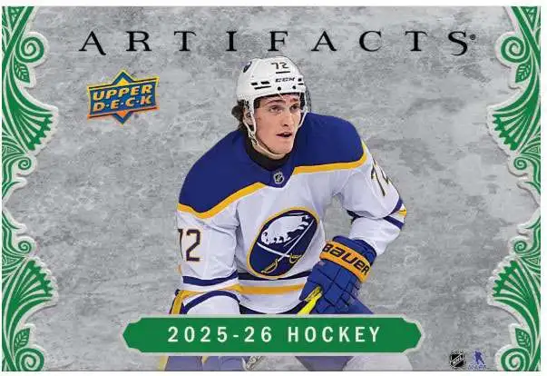 NHL Upper Deck 2025-26 Artifacts Hockey Trading Card BLASTER Box [6 Packs] (Pre-Order ships March)