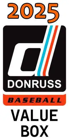 MLB Panini 2025 Donruss Baseball Trading Card VALUE Box [12 FAT Packs, 30 Cards Per Pack] (Pre-Order ships January)