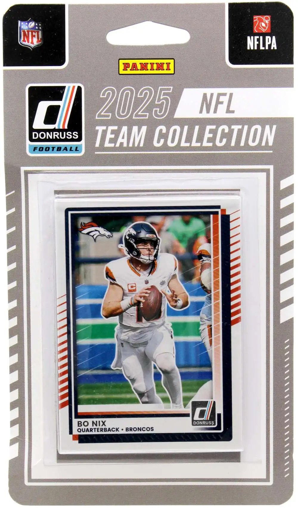 NFL 2025 Donruss Football Denver Broncos Trading Card Team Set [12 Cards]