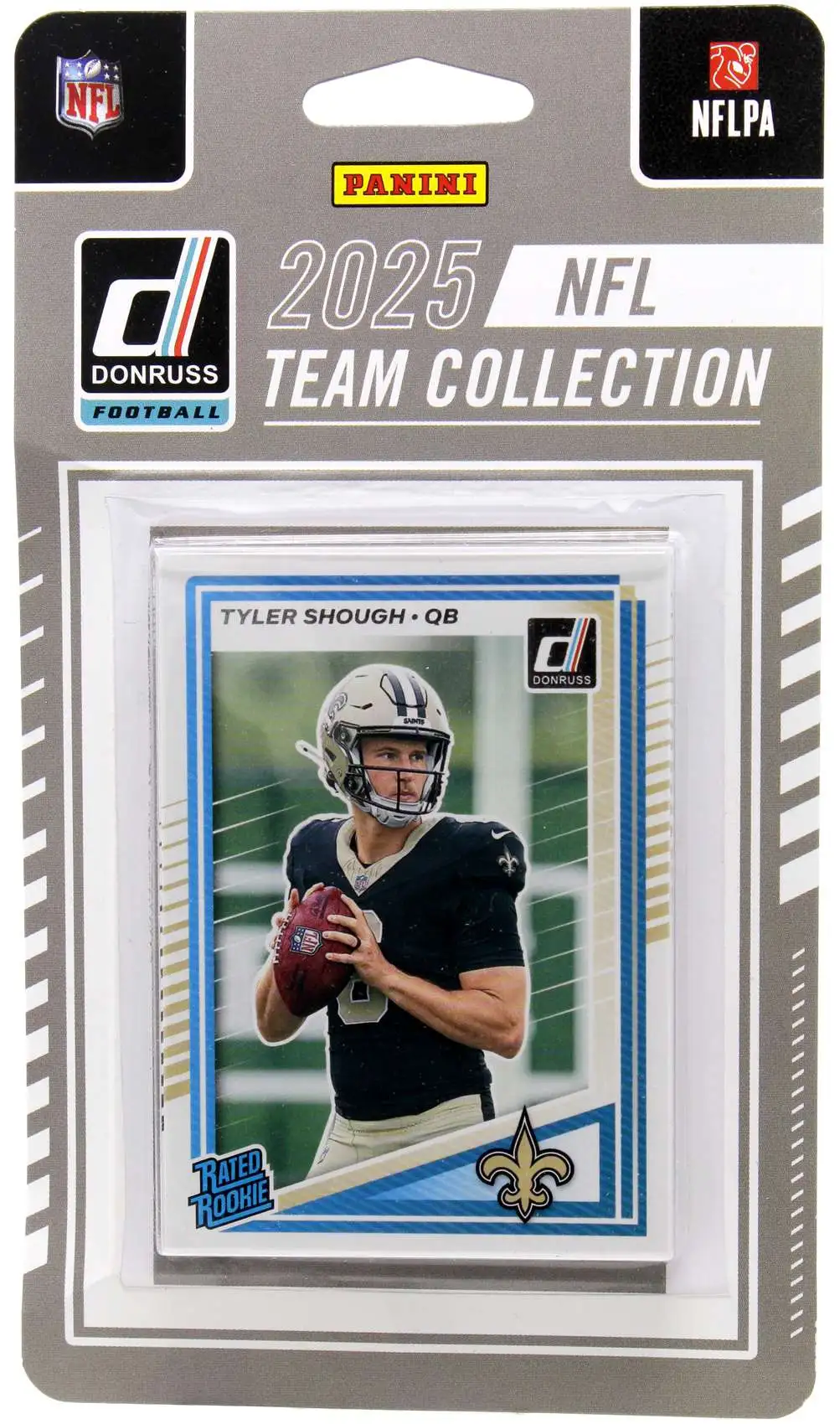 NFL 2025 Donruss Football New Orleans Saints Trading Card Team Set [12 Cards]