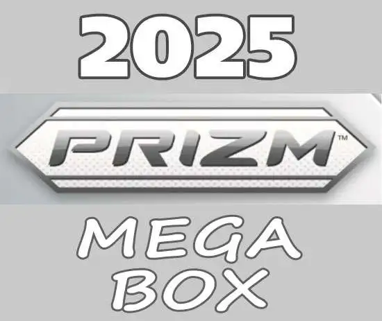 NFL Panini 2025 Prizm Football Trading Card MEGA Box [6 Packs] (Pre-Order ships January)