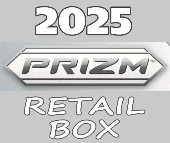 NFL Panini 2025 Prizm Football Trading Card RETAIL Box [24 Packs] (Pre-Order ships January)