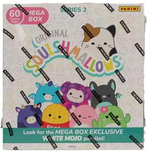 Squishmallows Panini 2025 Trading Card MEGA Box [12 Packs]