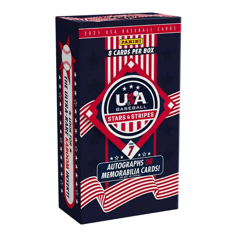 2025 Panini Stars & Stripes Baseball Hobby Box 2025 Panini Stars & Stripes Baseball Hobby Box