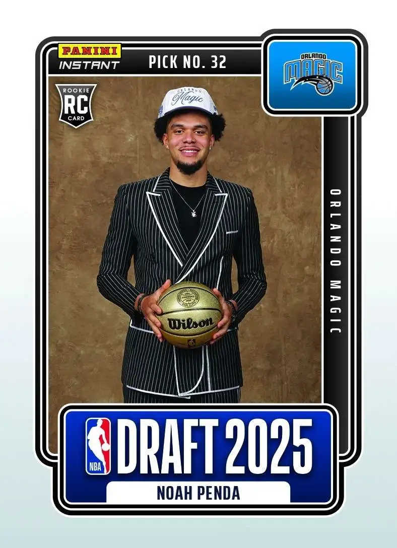 NBA Phoenix Suns 2025-26 Instant Draft Night Basketball Noah Penda NBADN-28 [Rookie]