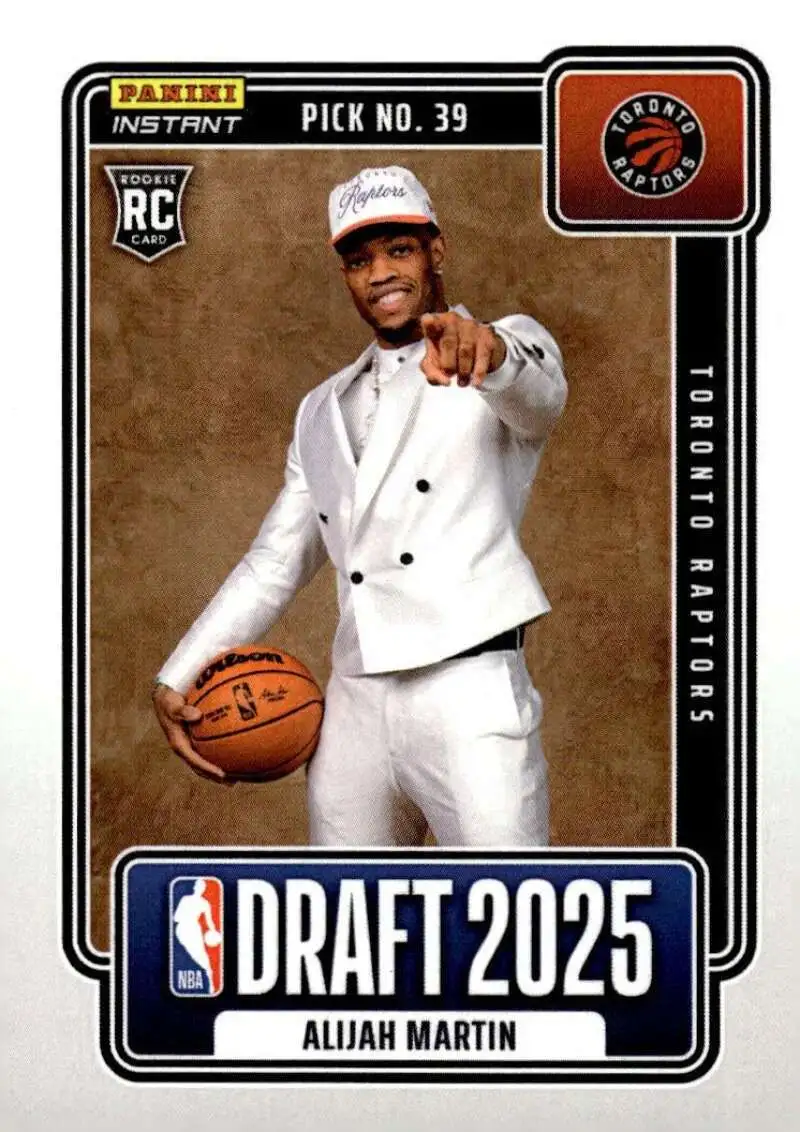 NBA Phoenix Suns 2025-26 Instant Draft Night Basketball Alijah Martin NBADN-31 [Rookie]