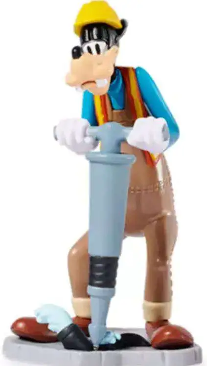 Disney Mickey Mouse and Friends Goofy as Street Repair Worker 3-Inch PVC Figure [Loose]