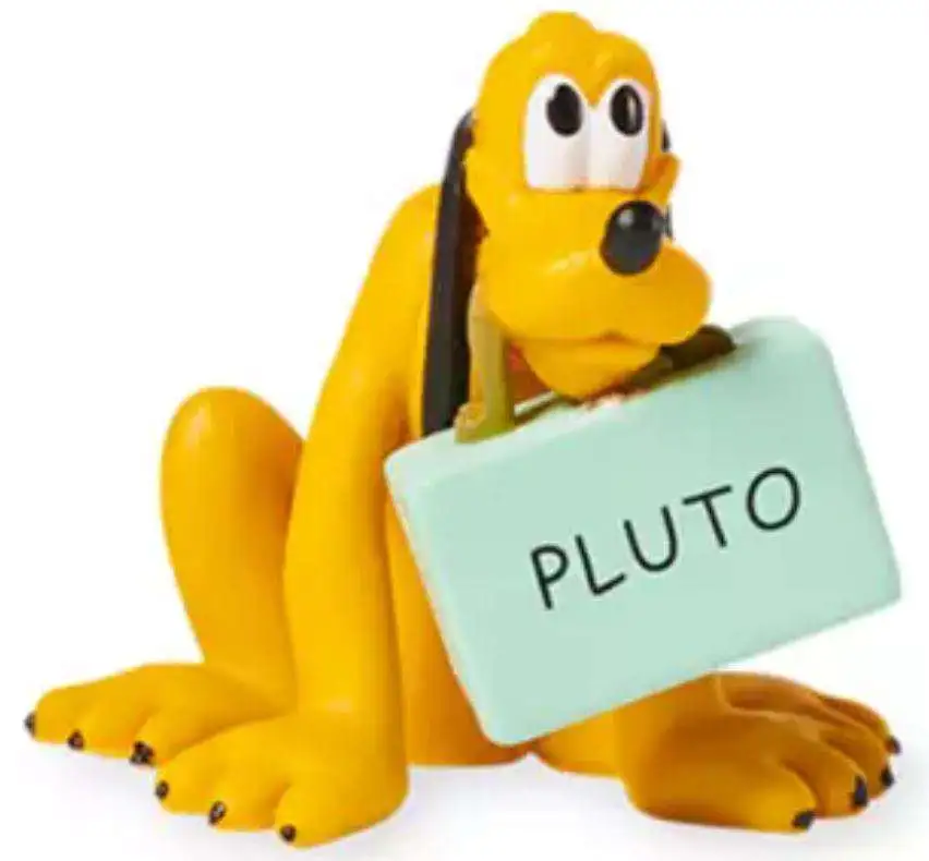 Disney Mickey Mouse and Friends Pluto as Train Passenger 3-Inch PVC Figure [Loose]