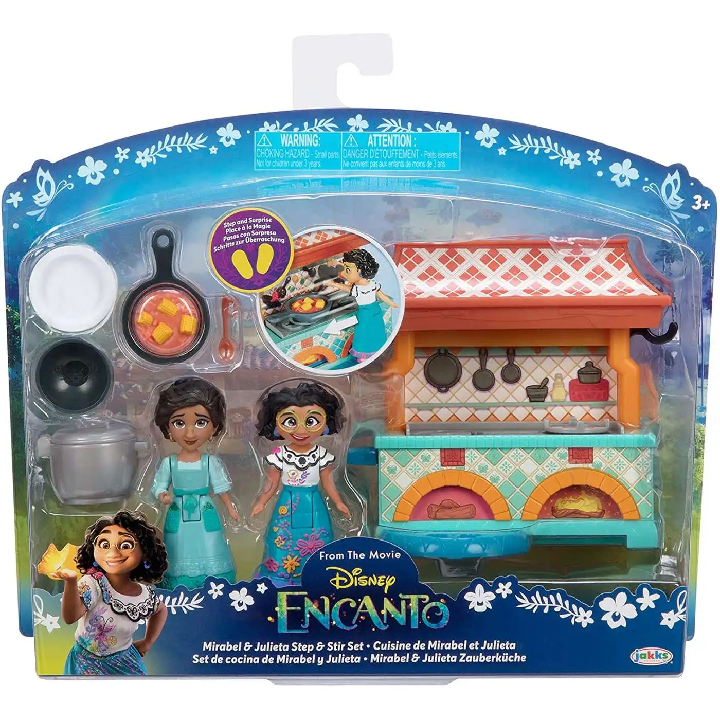 Disney Encanto Julieta's Kitchen 3-Inch Small Doll Playset