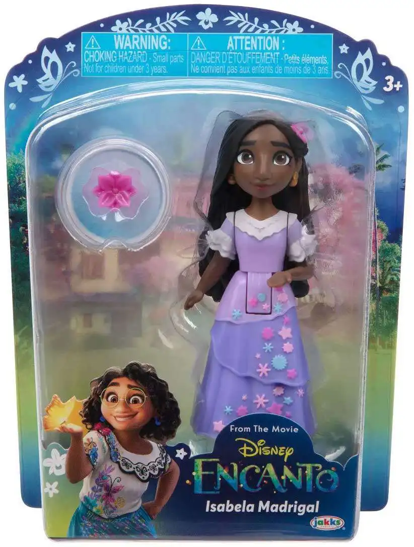 Disney Encanto Isabela Madrigal 3 Mini Figure Light Purple Dress Jakks  Pacific - ToyWiz