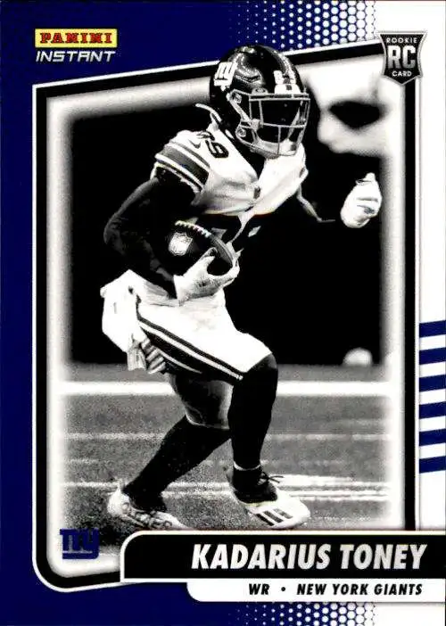 NFL 2021 Instant Football Black White Rookies Single Card Kadarius Toney  BW10 1 of 2728 - ToyWiz