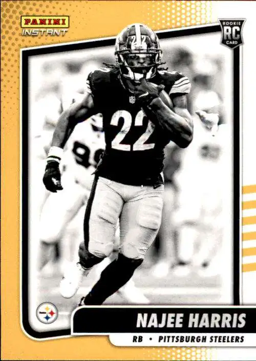 2021 Najee Harris Nfl Draft Night Pick 24 Panini Instant Steelers