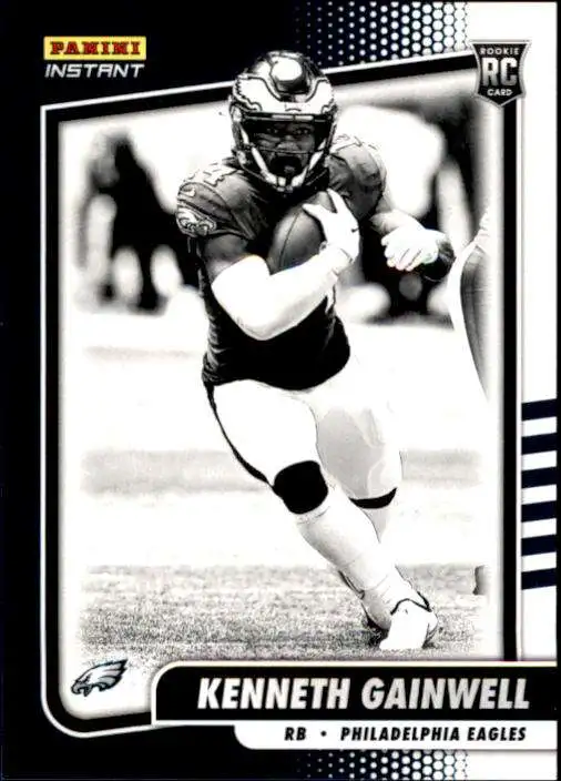 NFL 2021 Instant Football Black & White Rookies Kenneth Gainwell BW34 [1 of 2728]