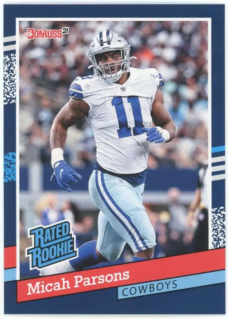 2021 Panini Donruss Micah Parsons Rated Rookie Card