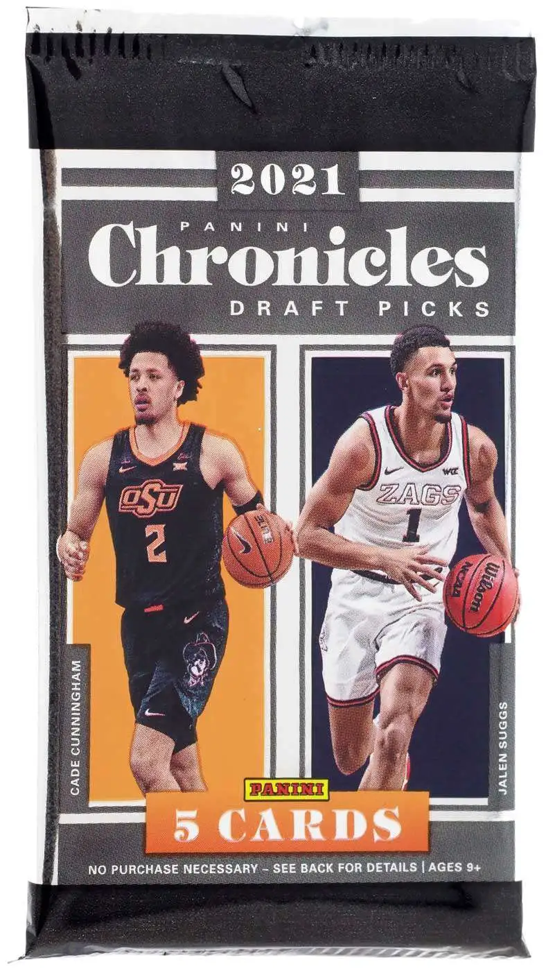2021/22 Panini Chronicles Draft Picks Basketball 4-Pack