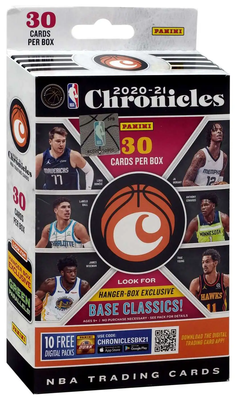 2020-21 Panini Prizm Basketball Hanger Box – Cardboard Collectibles