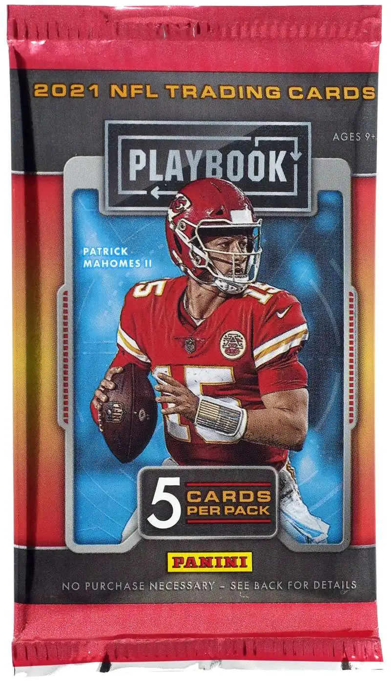 Panini Playbook Retail NFL Football Cards Mega Box - 2021
