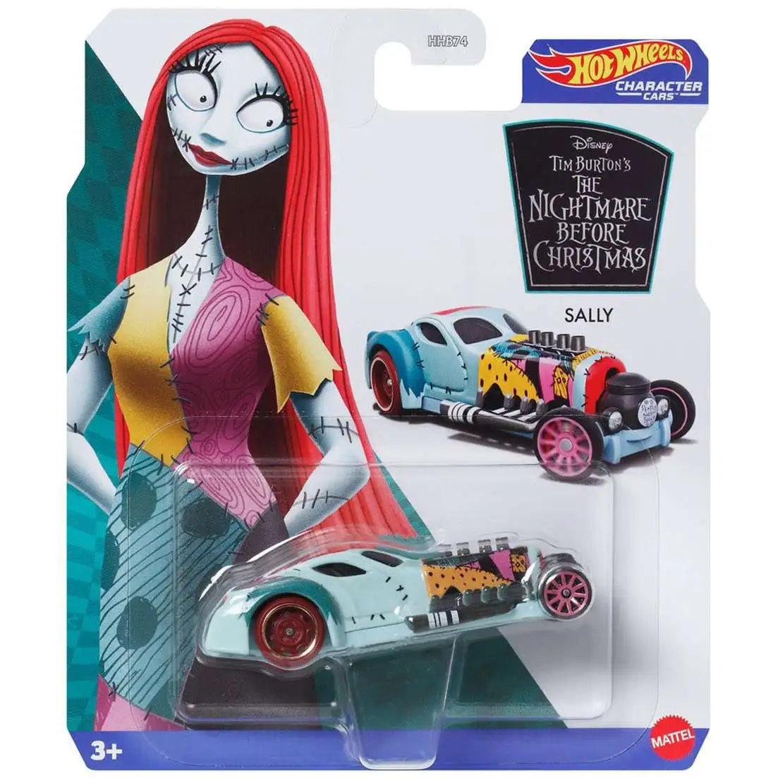 Disney Hot Wheels Character Cars Sally Die Cast Car [2024]