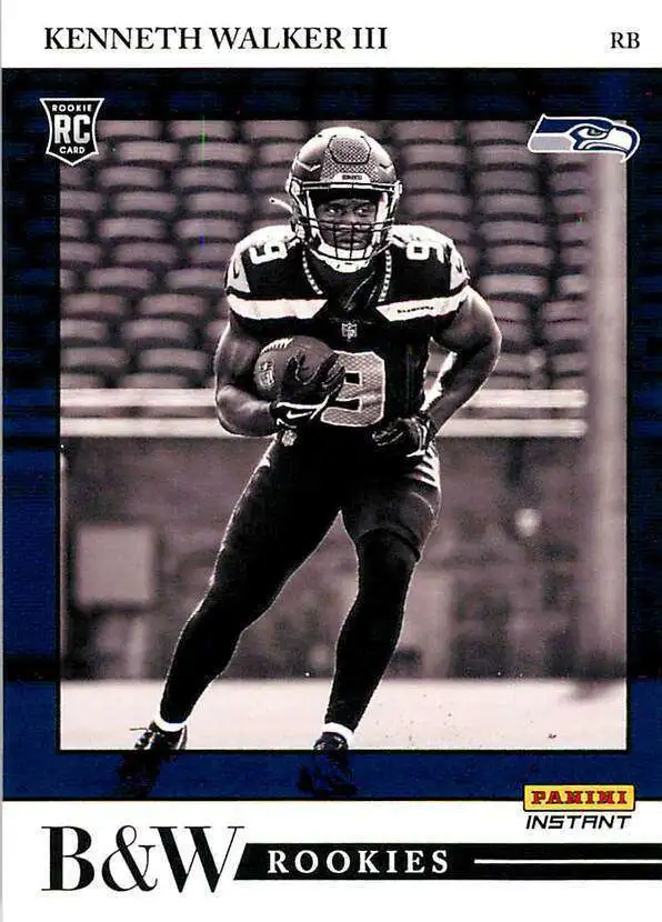 : KENNETH WALKER III RC 2022 Panini Instant Draft